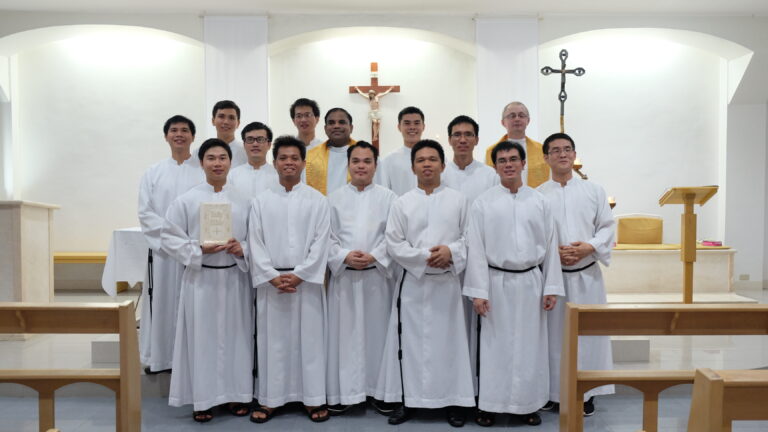 INSTITUTION OF NEW ACOLYTES AND LECTORS